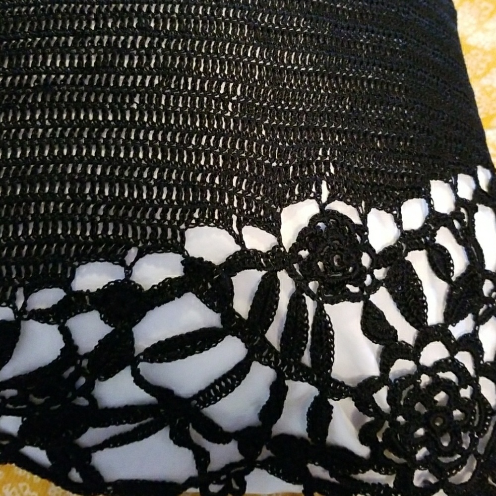 Crotchet A line skirt